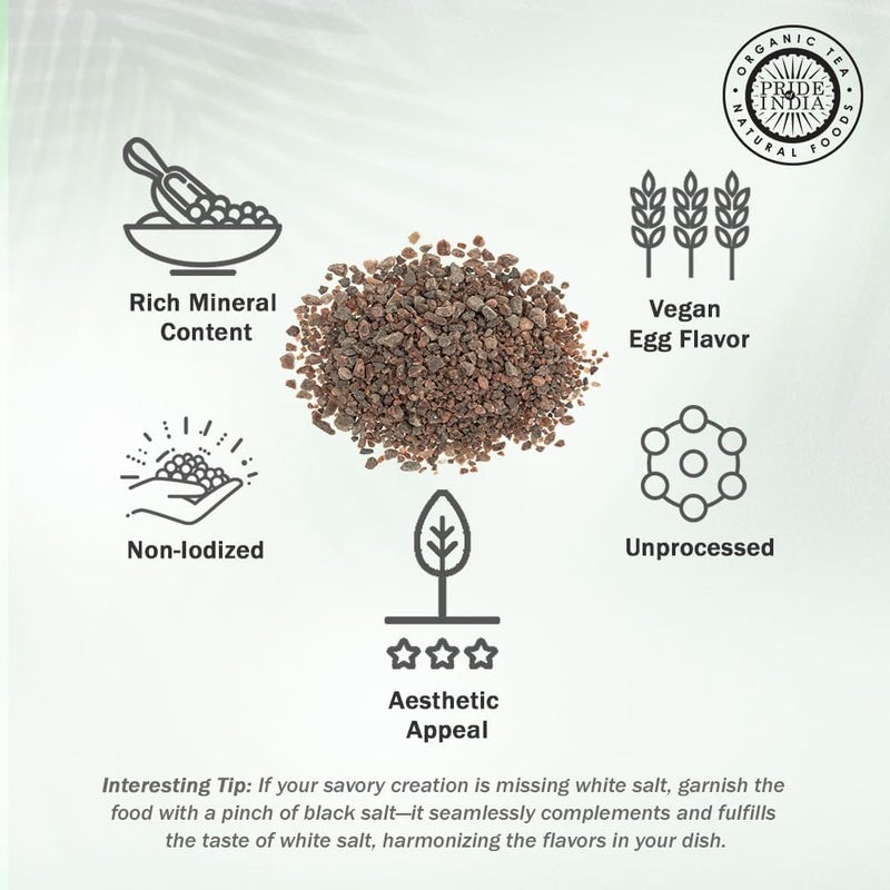Pride of India Himalayan Black Salt - Coarse Grind - Image 5